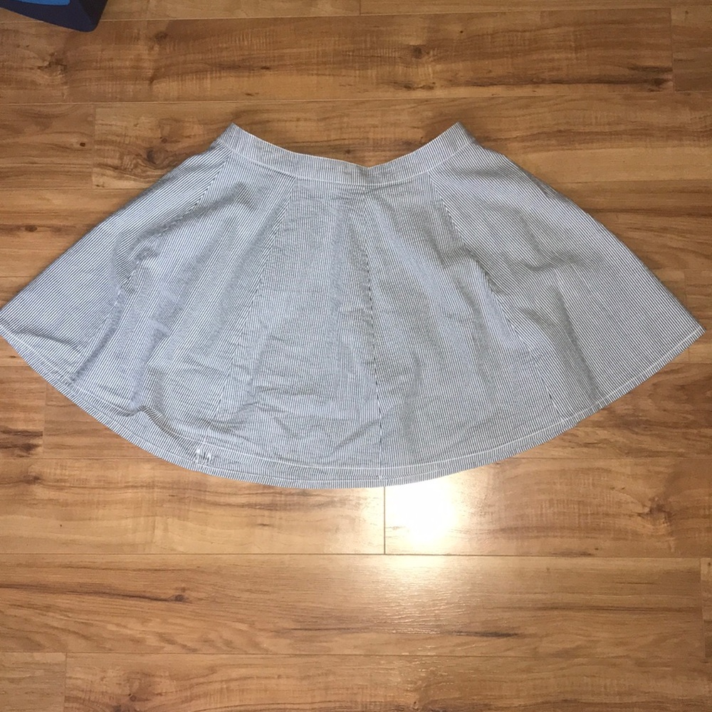 Victoria secret stripped skater skirt